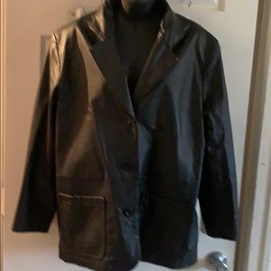 Savannah Leather Blazer